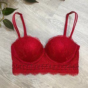 Victoria's Secret Push-up Corset Bustier Bra NWOT